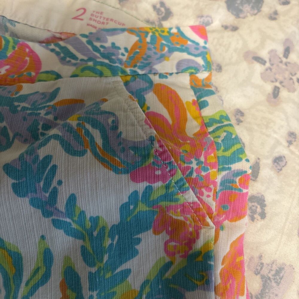 Lilly Pulitzer The Buttercup Short Women’s Size 2 - Picture 12 of 13